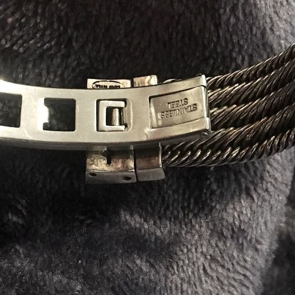 LOIS HILL Sterling Silver Pink Face Swiss Movement Watch RARE - Picture 9 of 16